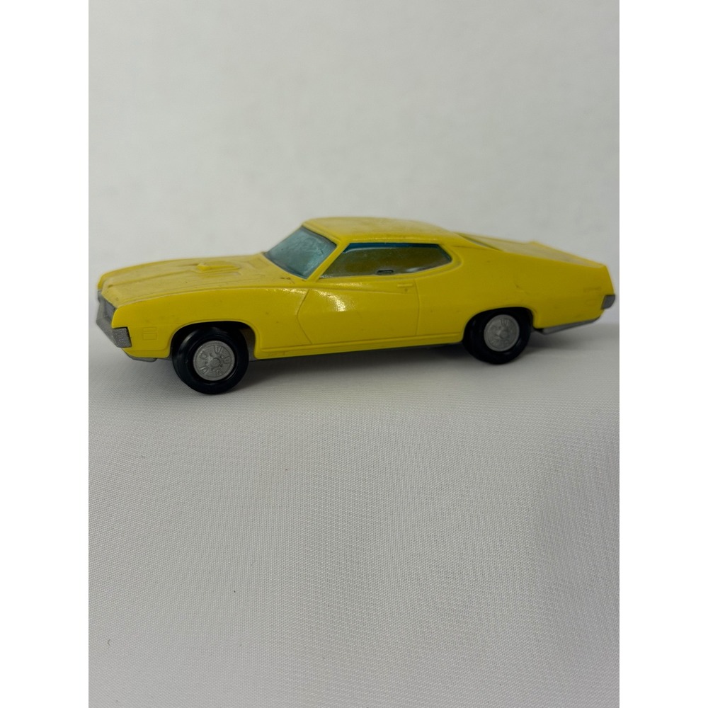 Vintage Go Cars Procter & Gamble 1970 Mercury Cyclone GT Yellow Diecast Japan